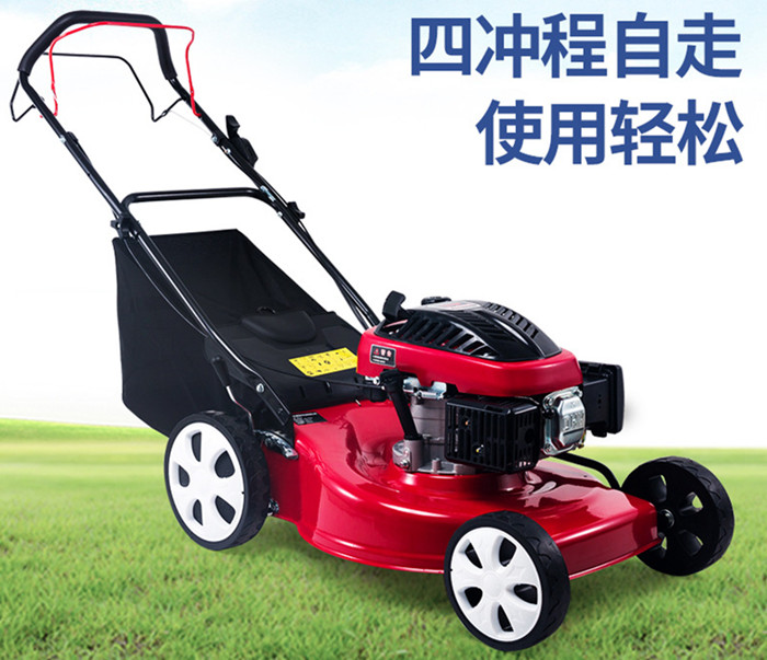 walking behind gasoline enigne 4stroke lawn mower