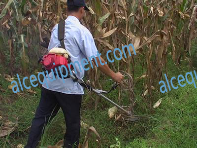 Mini harvester bush cutter