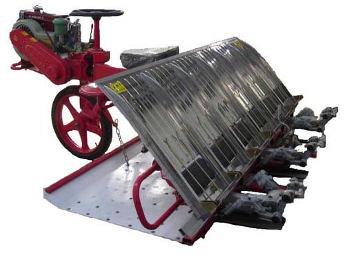 Riding rice transplanter, rice seeder