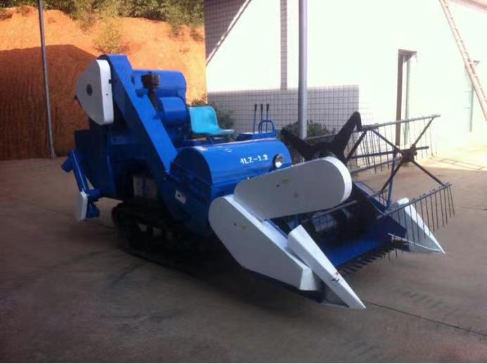 4LZ-1.2 wheat rice combine harvester